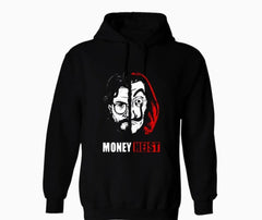 1 Pc Men's Cotton Fleece Money Heist Hoodie