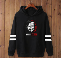 1 Pc Men's Cotton Fleece Money Heist Hoodie