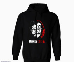 1 Pc Men's Cotton Fleece Money Heist Hoodie