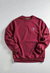 Men's Plain Polyester Fleece Full Sleeve Sweatshirt - 1 Pc