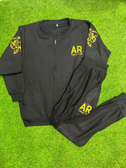 Men's Black Fleece Track Suit -